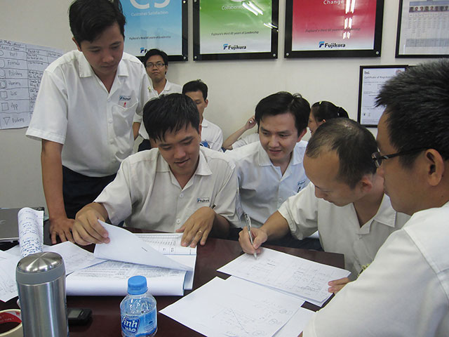 Đào tạo triển khai Six Sigma - Fujikura (ngày 06 & 07 & 08-11-2013)